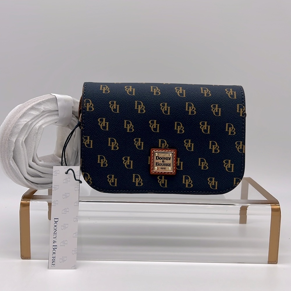 Dooney & Bourke Gretta Kitty Crossbody Navy